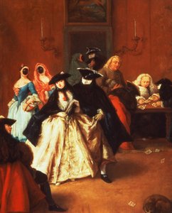 The Parlour by Pietro Longhi